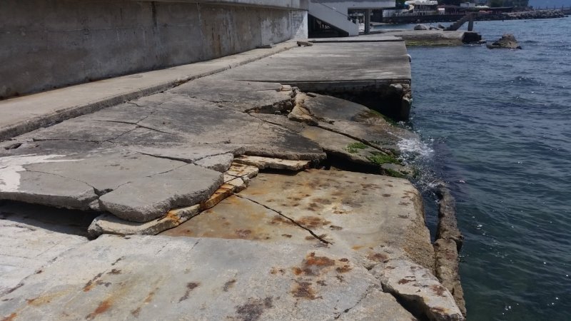 Izvršeno saniranje oštećenog dijela 