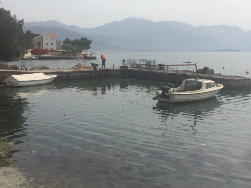 Javno preduzeće za upravljanje morskim dobrom Crne Gore otpočelo sanaciju oštećenja na obalnoj infrastrukturi