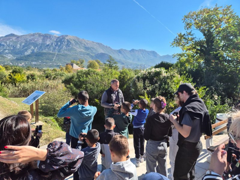 Djeca iz Doma „Mladost“ posjetila Posebni rezervat prirode „Tivatska solila“
